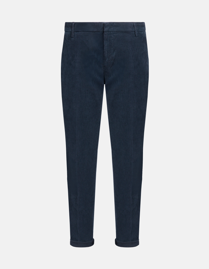 Gaubert relaxed regular-fit trousers in stretch velvet