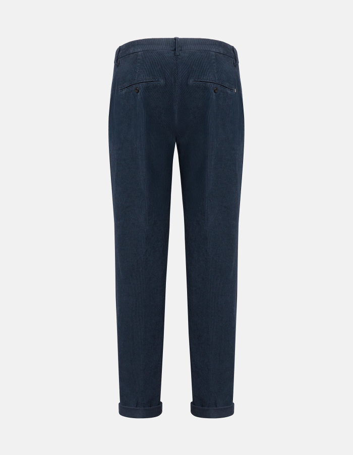Gaubert relaxed regular-fit trousers in stretch velvet