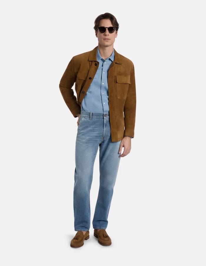 Loose-Fit Jeans Oliver aus Rigid Denim