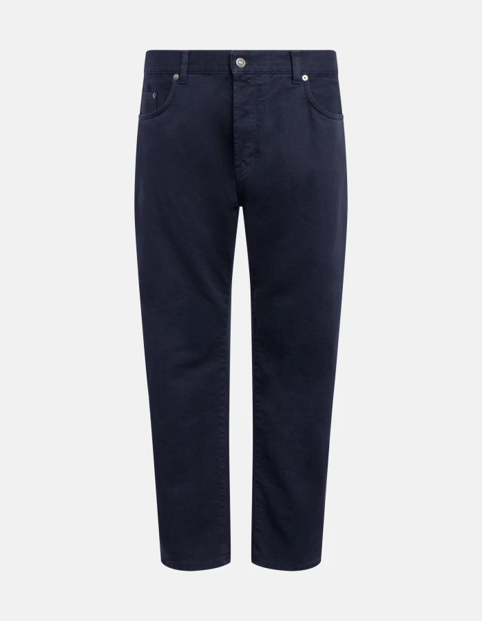 David tapered jeans in rigid bull denim