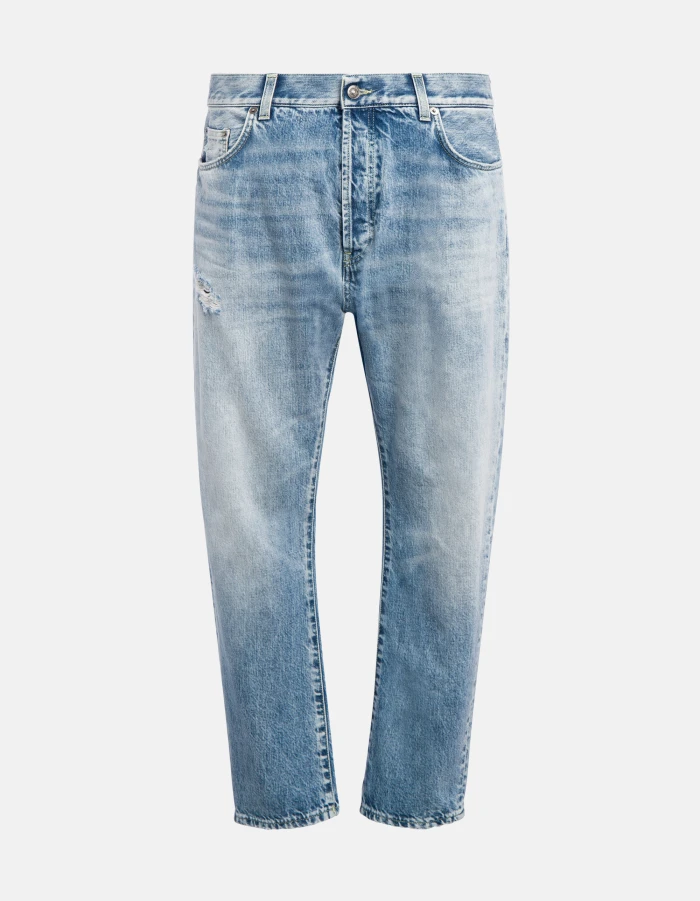 Tapered-Fit Jeans David aus Rigid Denim