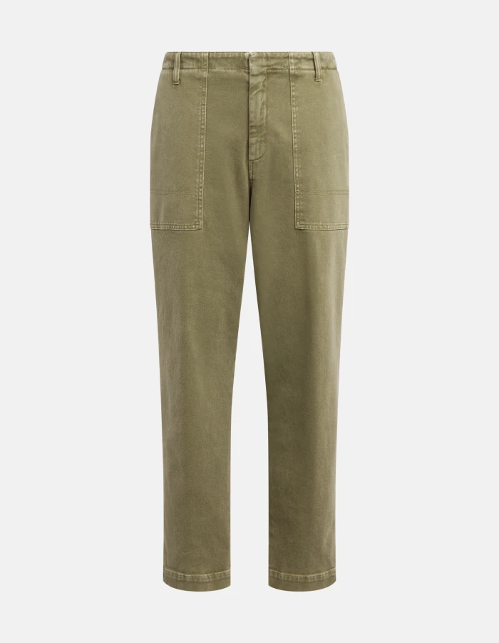 Kolin carrot-cut trousers in stretch bull denim