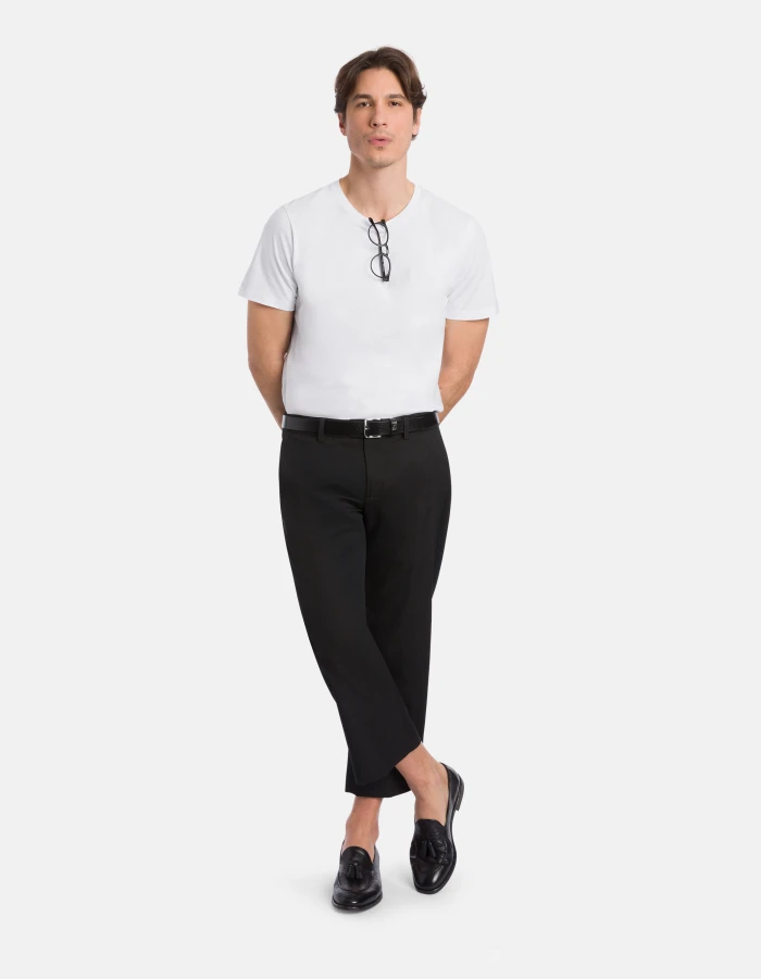 Kai regular-fit trousers in wool gabardine