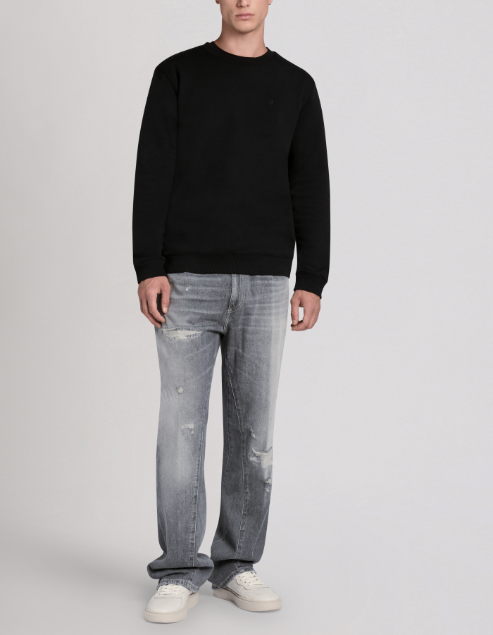 Marc flared jeans in rigid denim