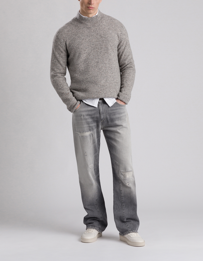 Jeans Marc im Flare-Schnitt aus Rigid Denim