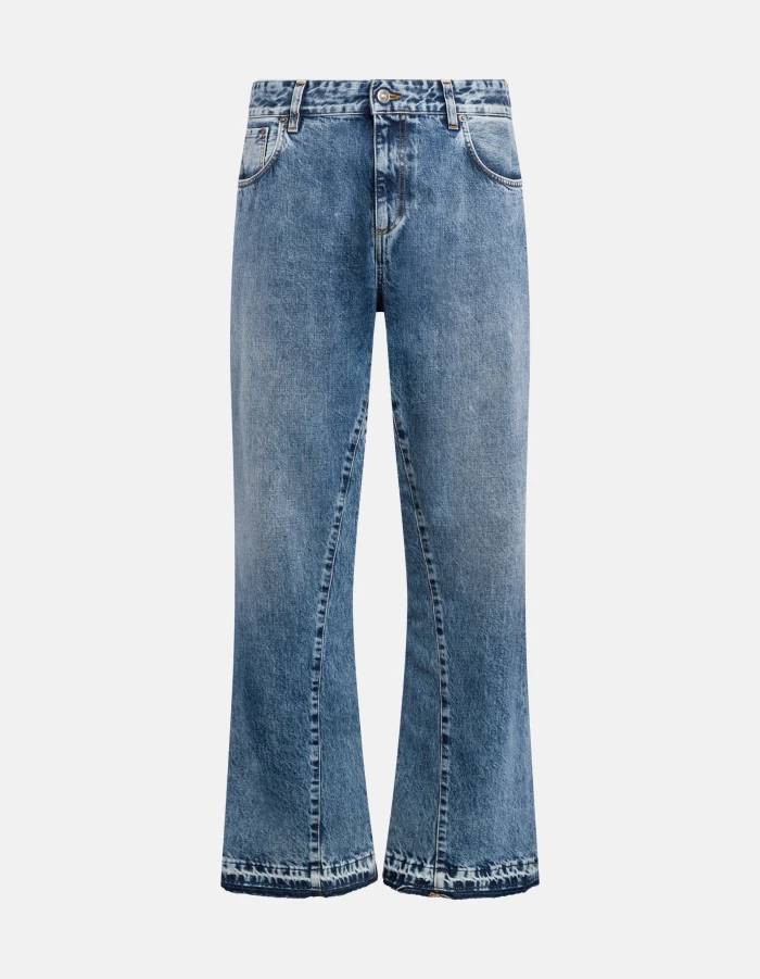 Marc flared jeans in rigid denim