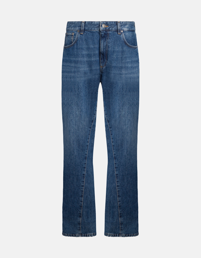 Marc flared jeans in rigid denim