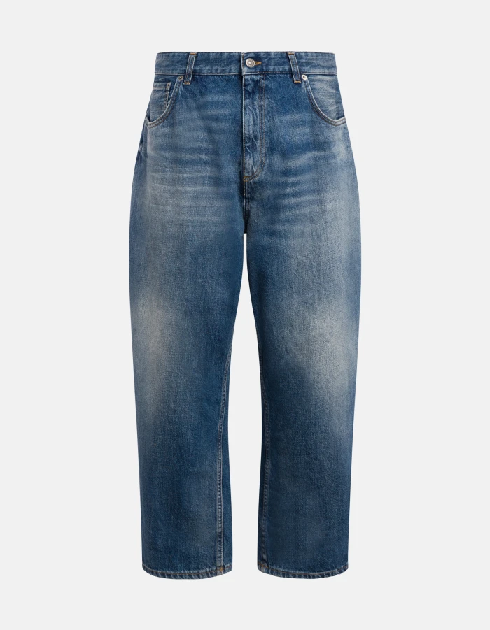 Anthony loose-fit jeans in rigid denim