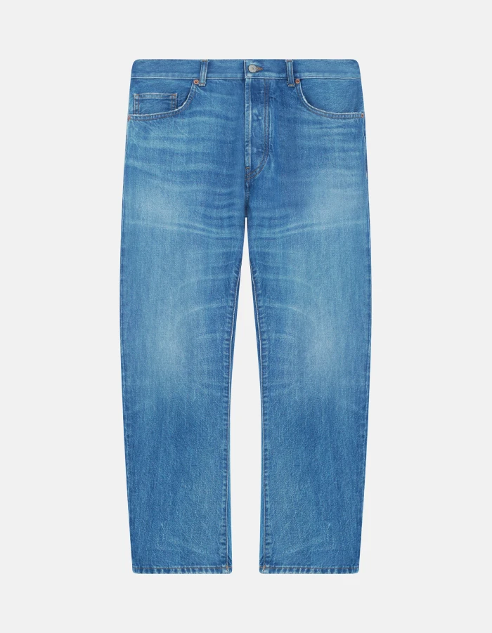 Jeans Cooper loose in denim fisso