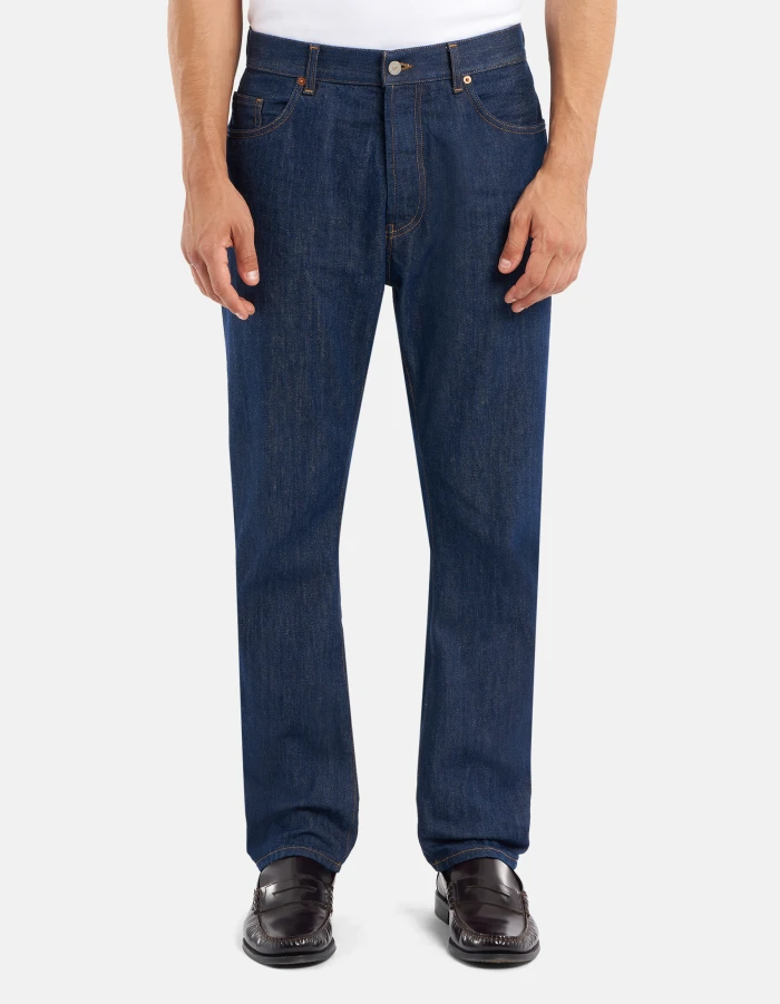 Jeans Cooper loose in denim fisso