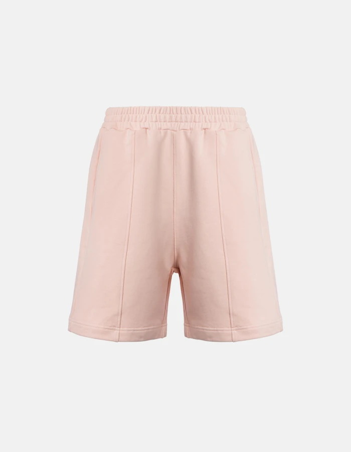 Regular-fit Bermuda shorts in cotton fleece