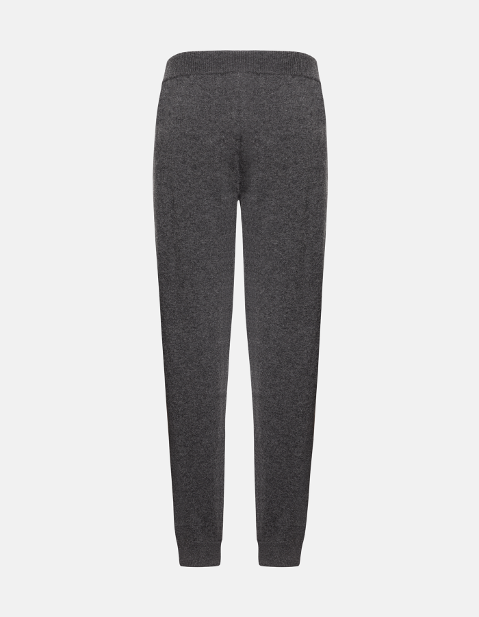 Regular joggers in a cashmere blend