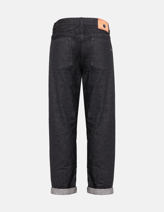 Yui tapered jeans in rigid selvedge denim
