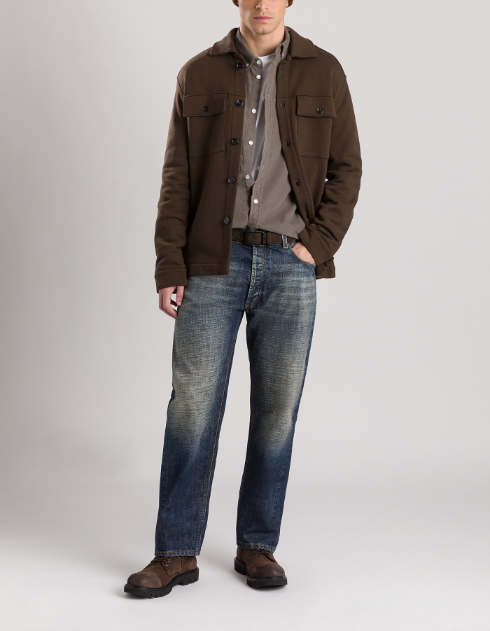 Jeans Yui mit schmal zulaufendem Schnitt aus festem Denim mit Webkante