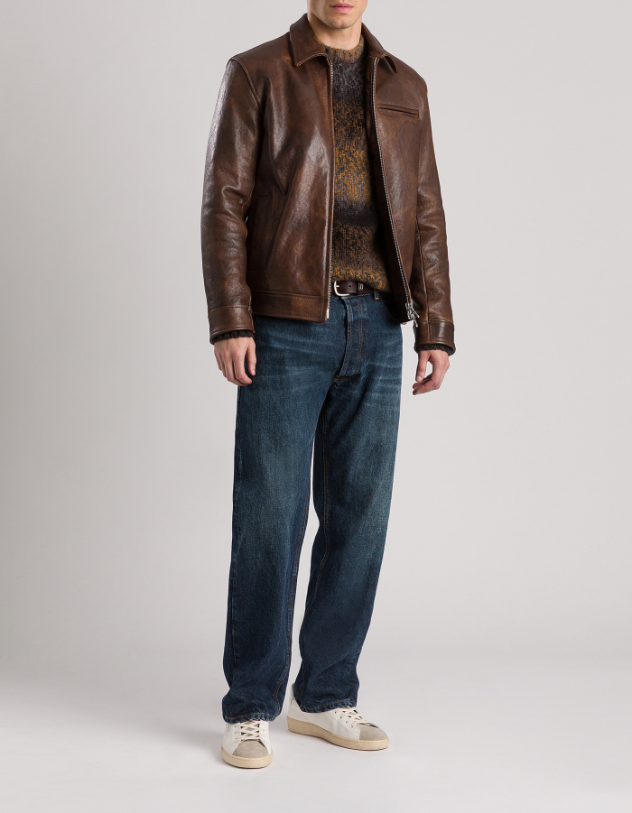 Jeans Yui mit schmal zulaufendem Schnitt aus festem Denim