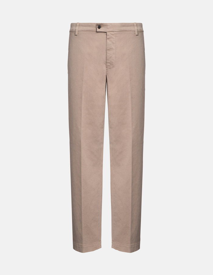Hose Finn in lockerer Passform aus Gabardine mit angenehmer Haptik