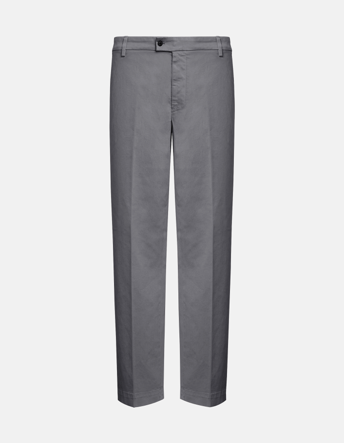 Finn loose-fit trousers in gabardine with a warm hand feel