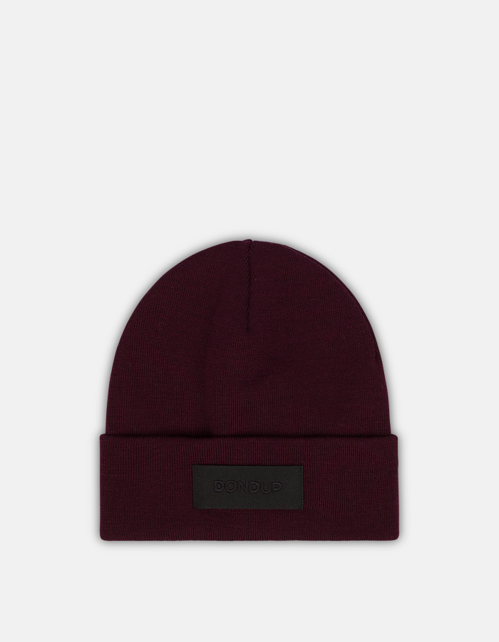Technical wool hat