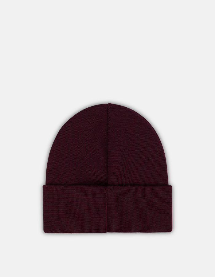 Technical wool hat