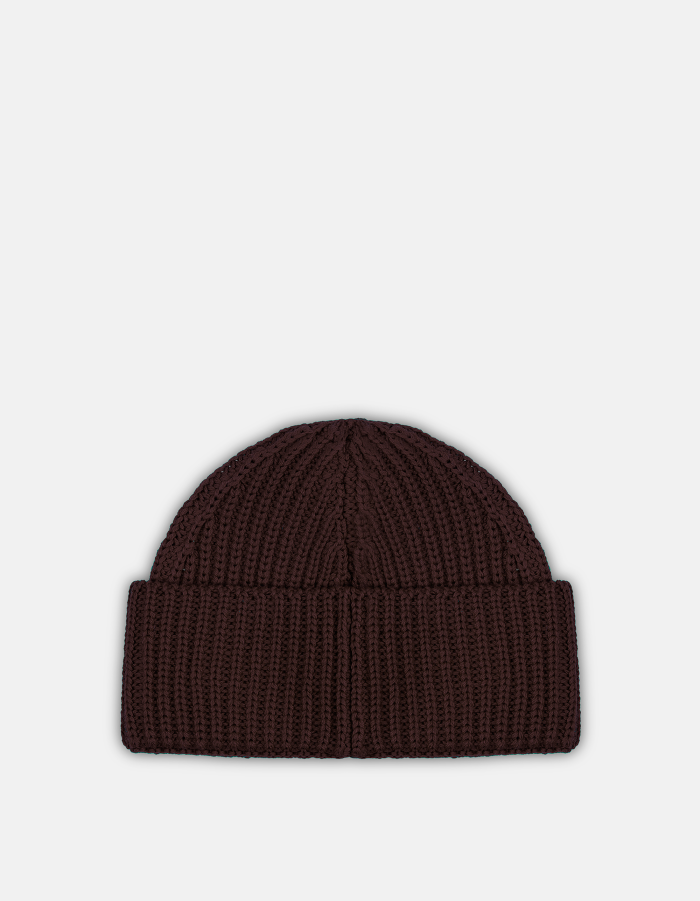 Technical wool hat