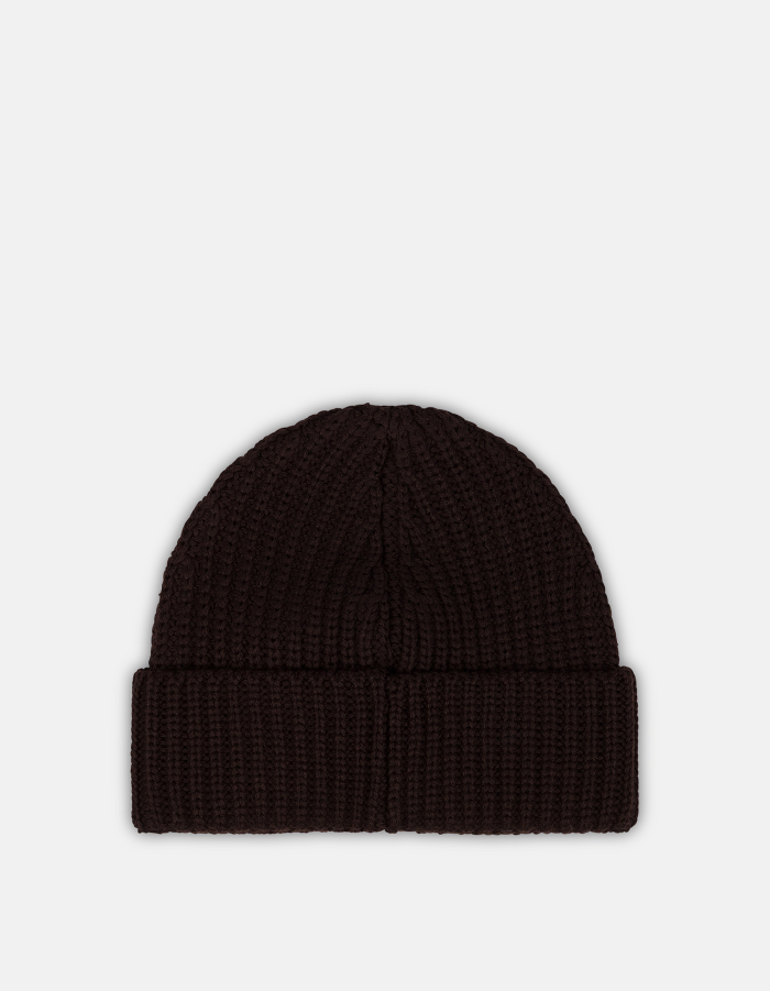 Technical wool hat