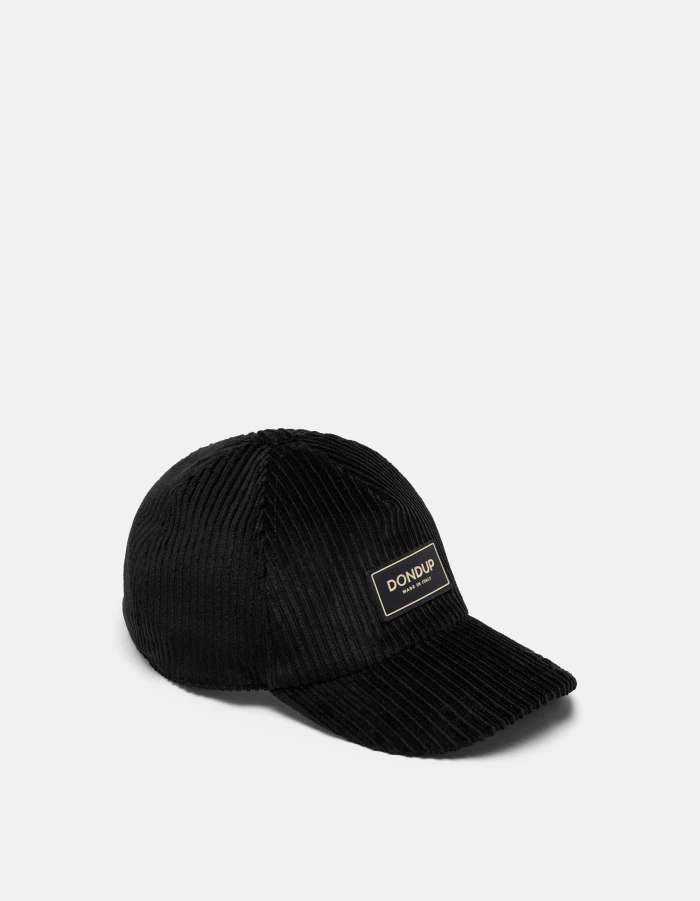 Baseball cap in corduroy