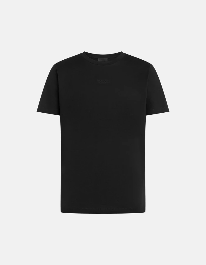 Regular-fit crew-neck T-shirt in jersey