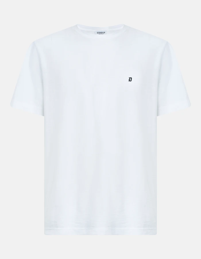 Regular-fit crew-neck T-shirt in jersey