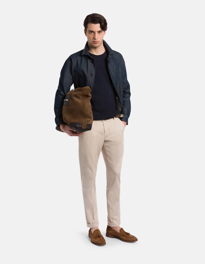 T-shirt girocollo regular in jersey