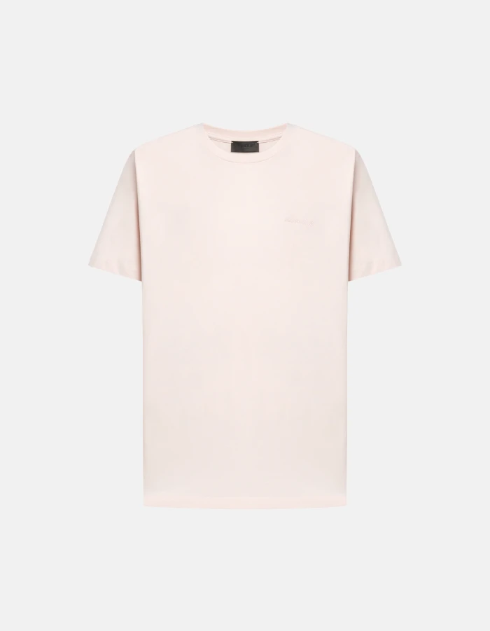 Regular-fit crew-neck T-shirt in jersey