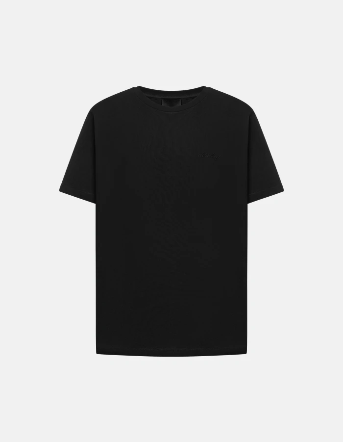 Regular-fit crew-neck T-shirt in jersey