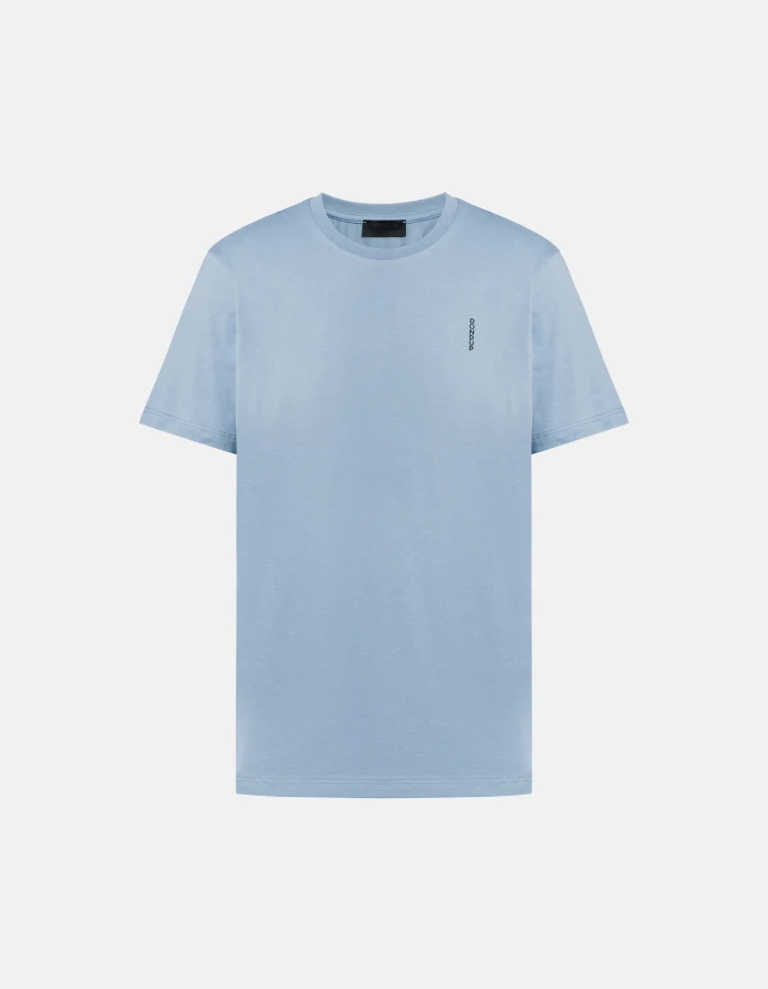 Regular-fit crew-neck T-shirt in jersey