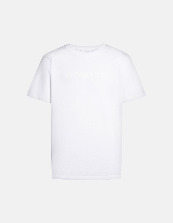 T-shirt girocollo regular in jersey di cotone