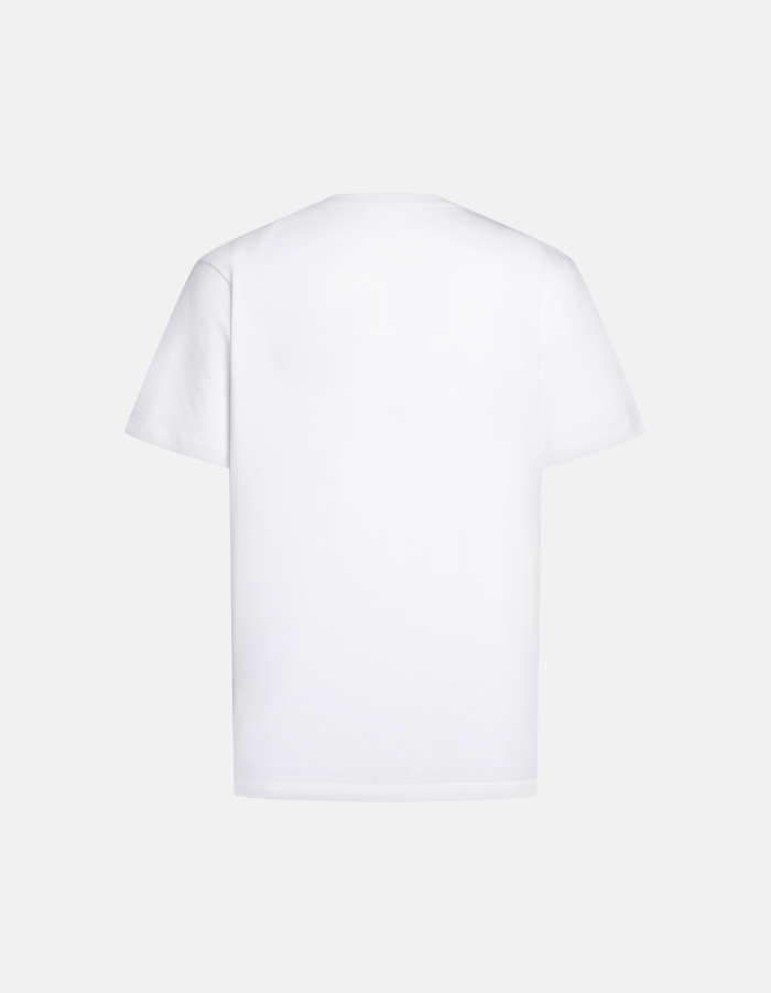 T-shirt girocollo regular in jersey di cotone
