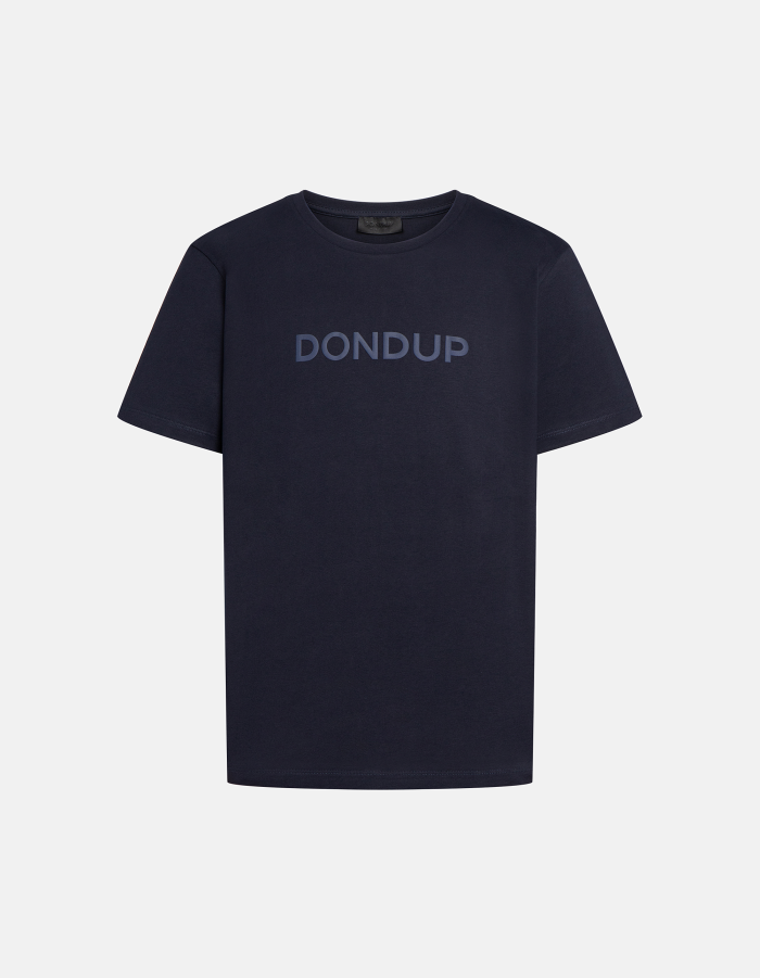 T-shirt girocollo regular in jersey di cotone
