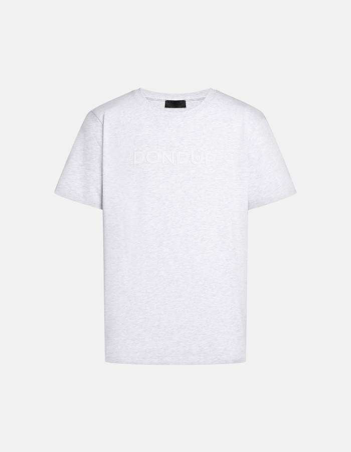 T-shirt girocollo regular in jersey di cotone