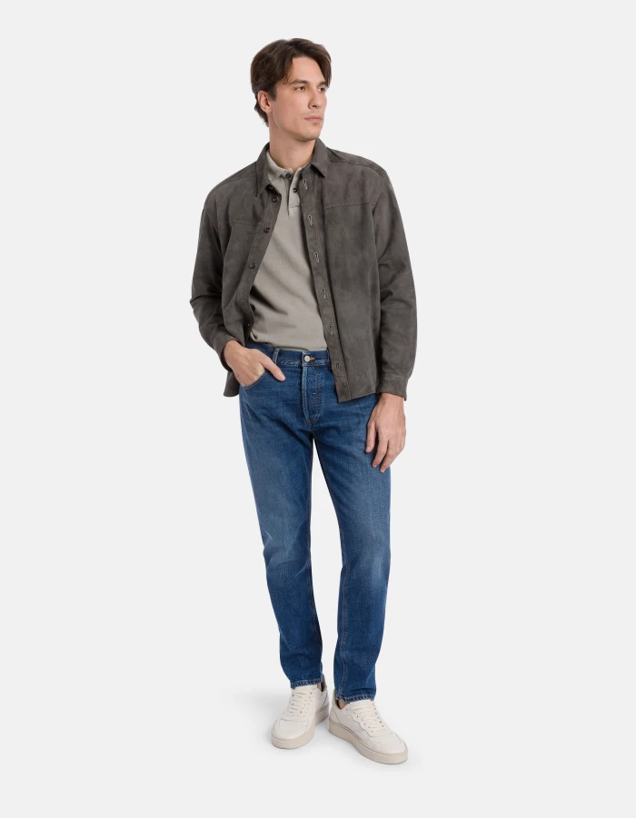 Polo regular in cotone piquet