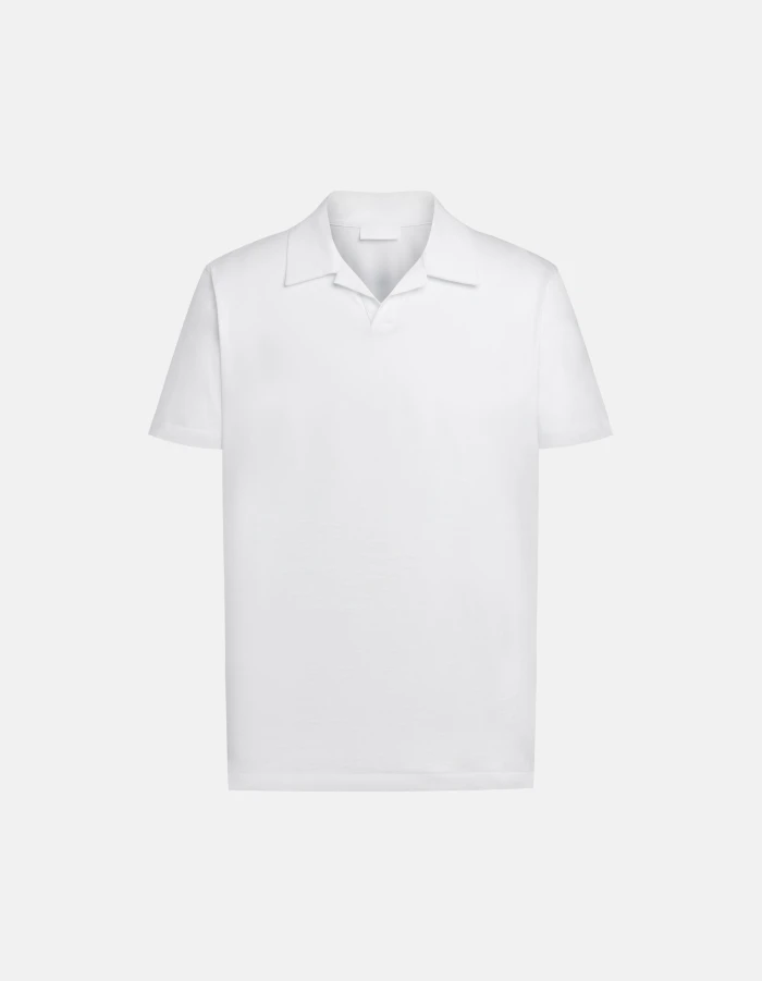 Regular-fit jersey polo shirt