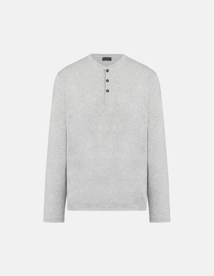 Serafino regular in jersey di cotone