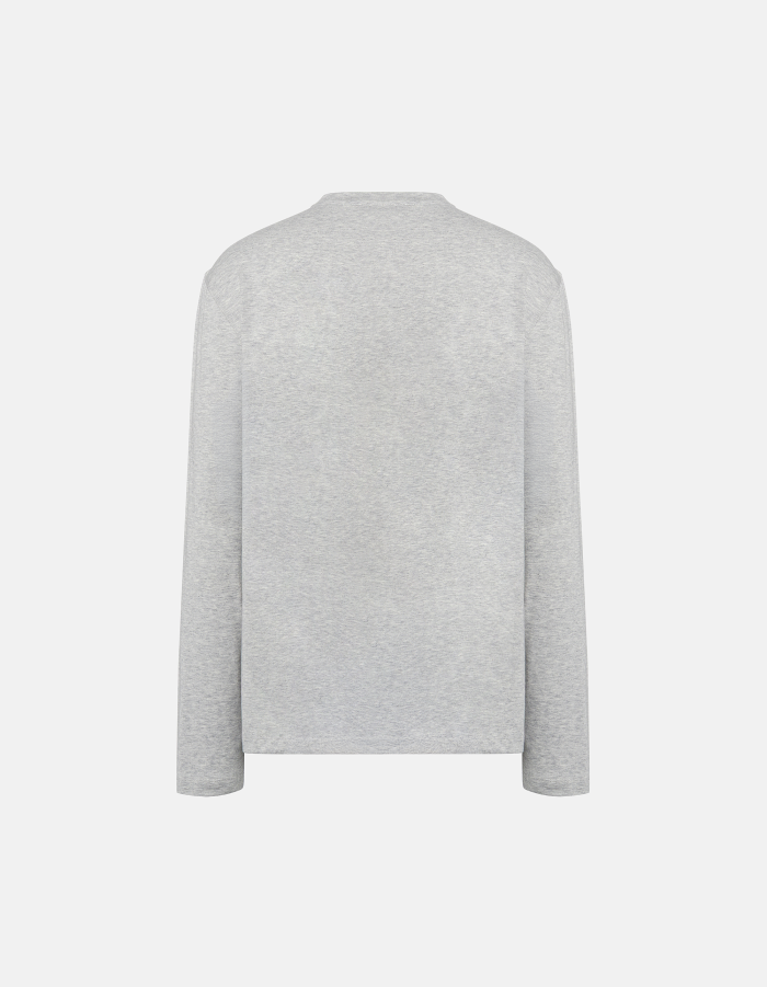 Serafino regular in jersey di cotone