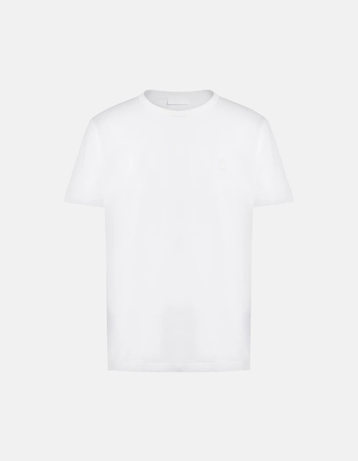 Regular-Fit T-Shirt aus Jersey mit Rundhalsausschnitt