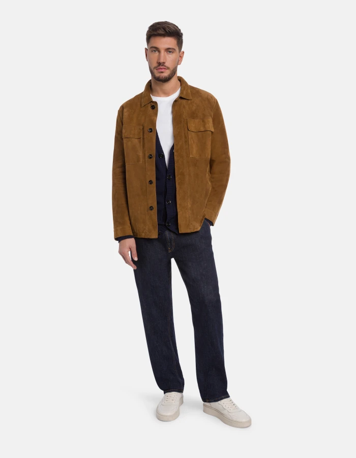 Regular-Fit T-Shirt aus Jersey mit Rundhalsausschnitt