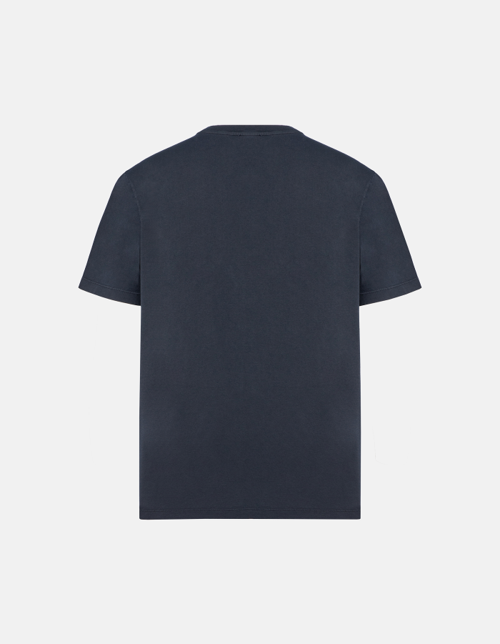 T-shirt girocollo regular in jersey di cotone