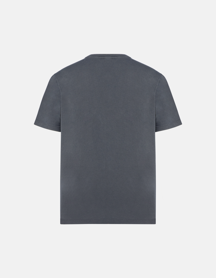 T-shirt girocollo regular in jersey di cotone