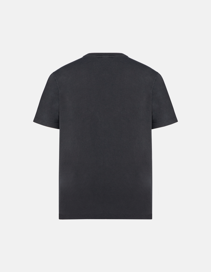 T-shirt girocollo regular in jersey di cotone