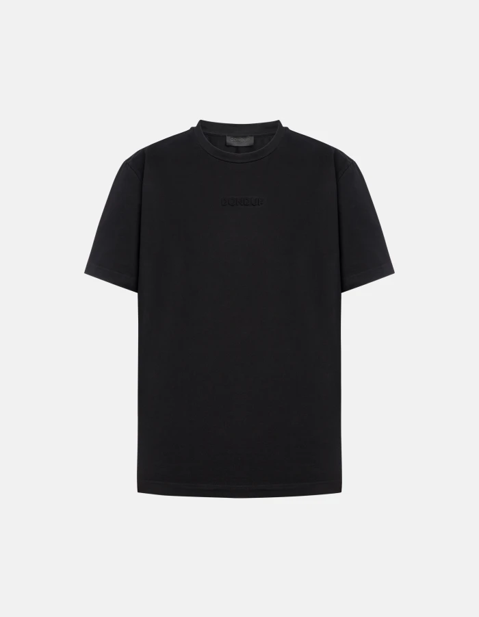 Oversized crew-neck T-shirt in heavyweight jersey