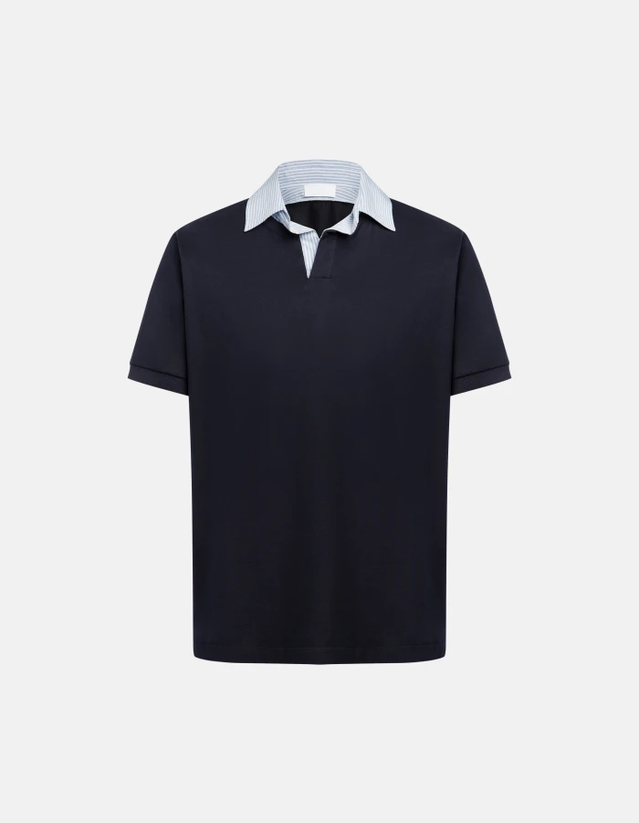 Regular-fit jersey polo shirt