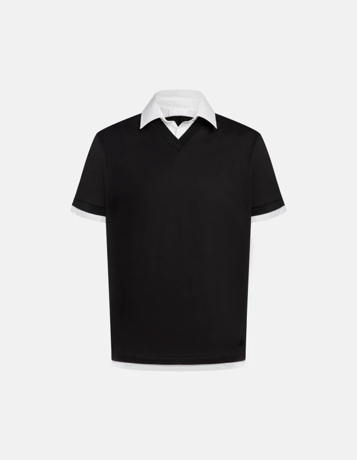 Regular-fit jersey polo shirt