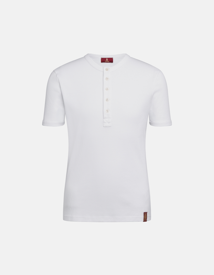Serafino in ribbed cotton
