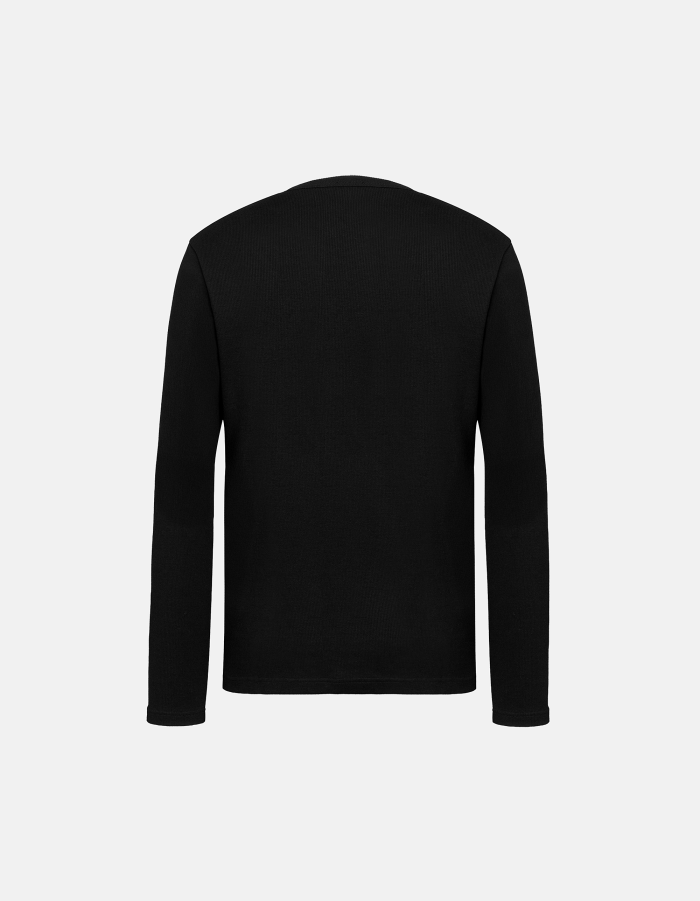 Serafino in ribbed cotton